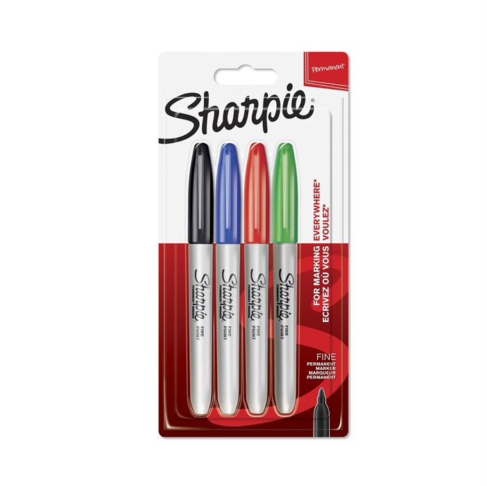 Sharpie Marcador Fino Básico 1,0mm surtido (4)