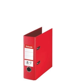 Esselte Carpeta de Archivado No 1 PP A5 75mm roja