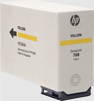 HP 768 Amarillo 500-ml cartucho de tinta DesignJet