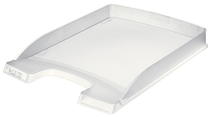 Leitz Bandeja de correspondencia Plus Slim apilable transparente