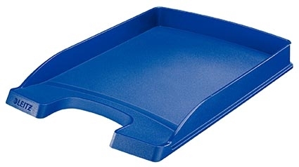 Leitz Bandeja de Cartas Plus Slim apilable azul