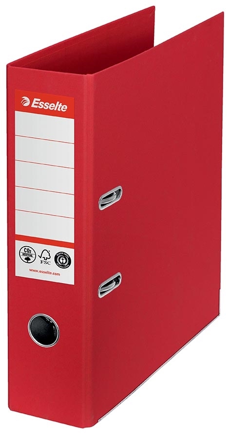 Esselte Brevordner No1 POB CO²-komp A4 75mm rojo