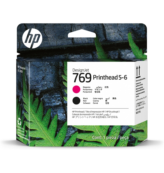 HP 769 Cabezal de Impresión Magenta Negro 5-6 DesignJet