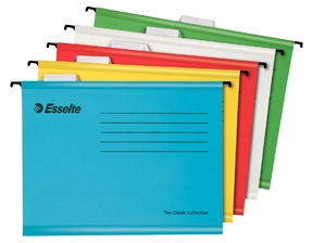 Esselte Carpeta colgante Classic A4 surtido (10)