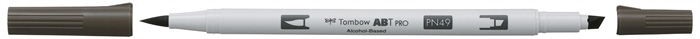 Tombow Marker alcohol ABT PRO Dual Brush N49 warm grey 8