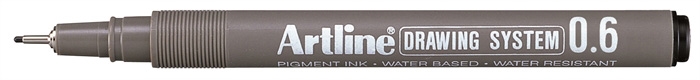 Artline Drawing System 0.6 negro