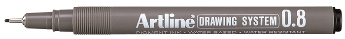 Artline Drawing System 0.8 negra