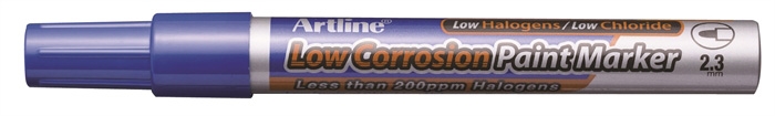 Artline Marcador de Baja Corrosión 420 Azul