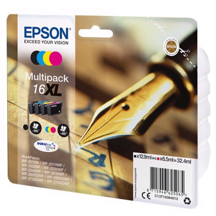 Epson T1636 Multipack 4-colours XL