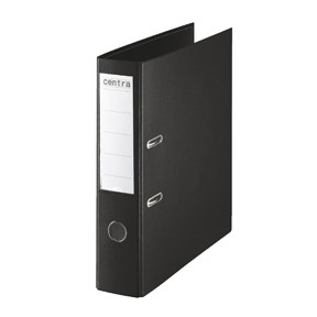 Esselte Carpeta de archivador con barra metálica PP A4 75mm negra