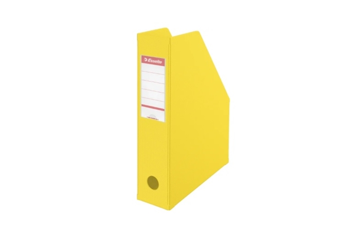 Esselte Tidsskriftsamler Vivida PVC A4 70mm amarillo