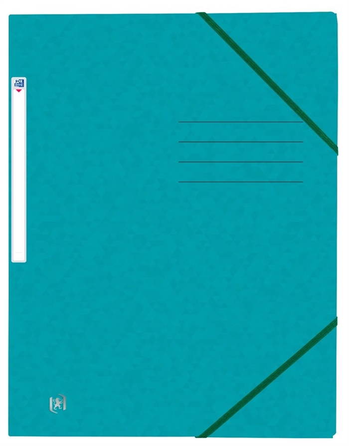 Oxford File+ Carpeta de archivado A4, Aqua