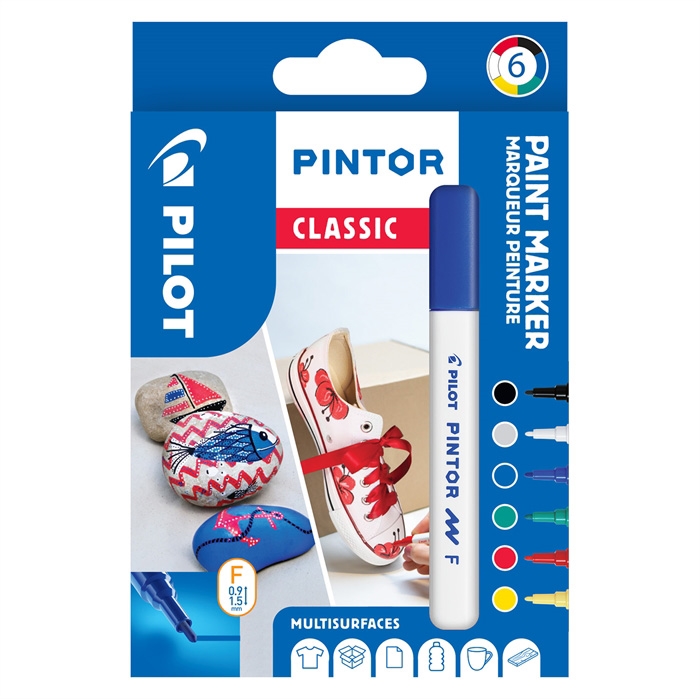 Pilot Marker Pintor Fine Classic 1,0 ass (6)