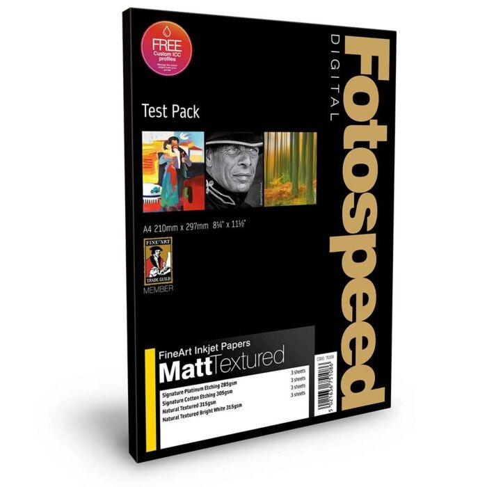 Fotospeed Fine Art Matt Textured - A4, 12 arca