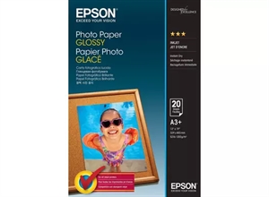 Epson Papel Fotográfico Brillante 200 g/m² - A3+ - 20 hojas