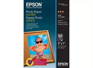 Papel fotográfico glossy Epson 200 g/m² - 13x18 cm - 50 hojas