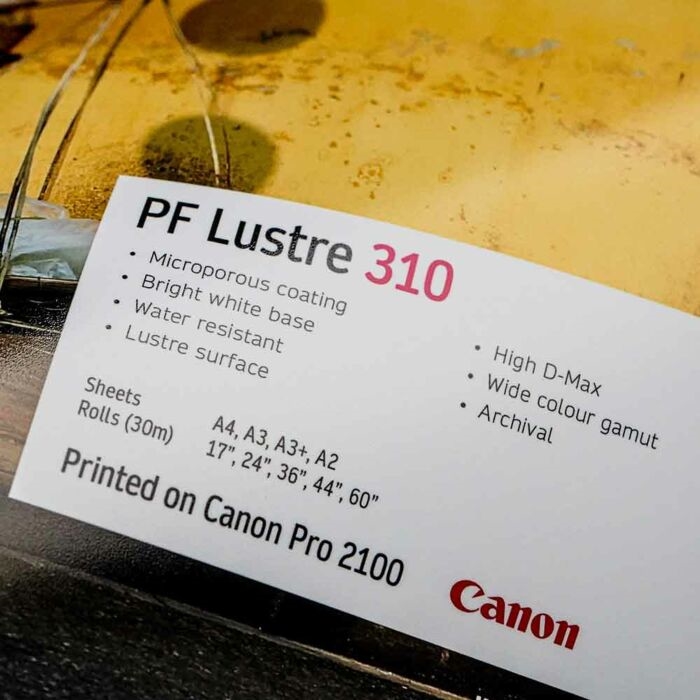 Fotospeed PF Lustre 310 g/m² - 24" x 30 metros