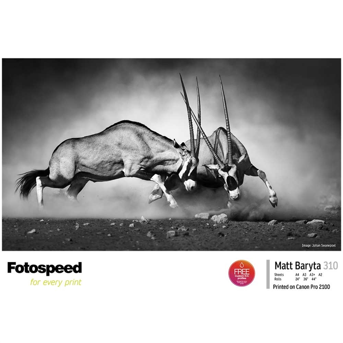 Fotospeed Matt Baryta 310 g/m² - 44" x 15 metros